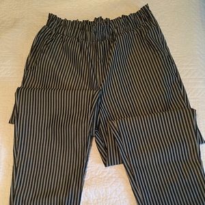 Pinstripe pants size small